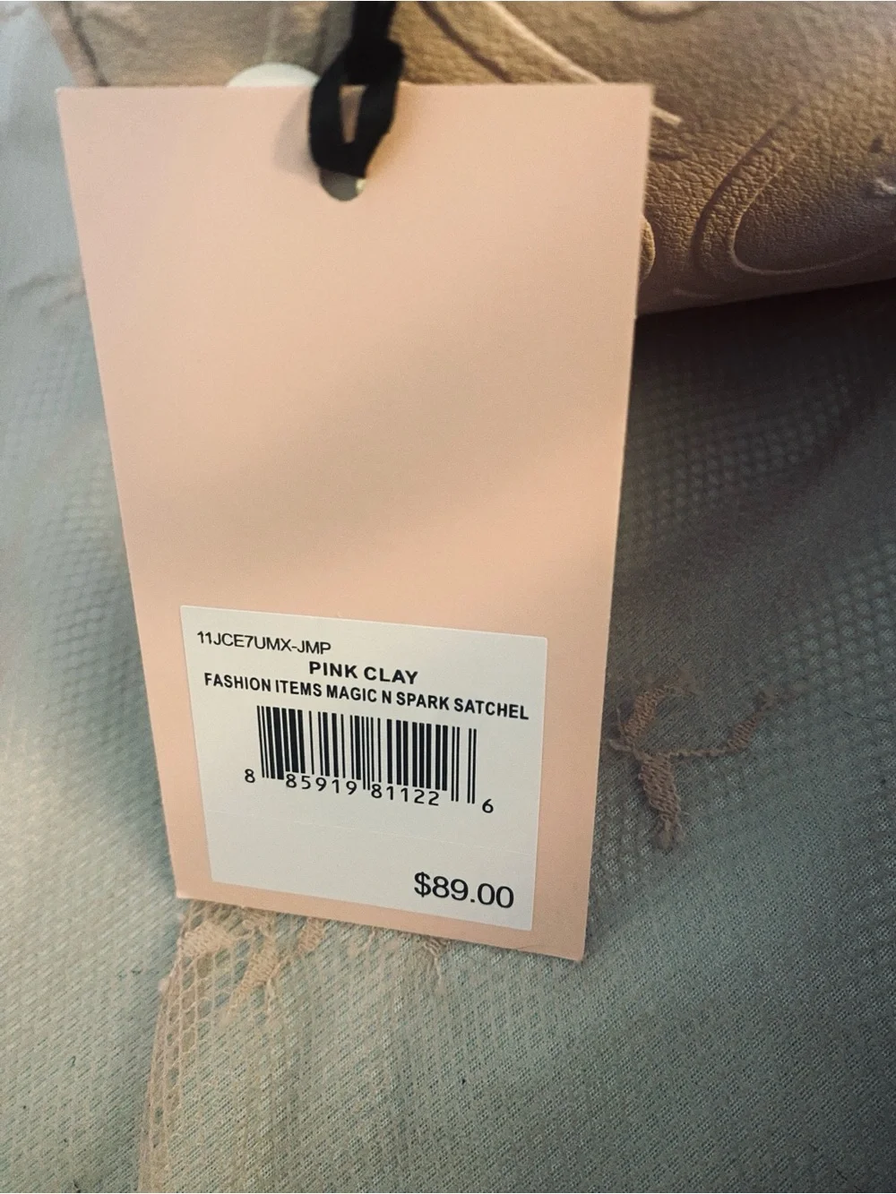 Juicy Couture Baby Pink Logo Crossbody Bag Set